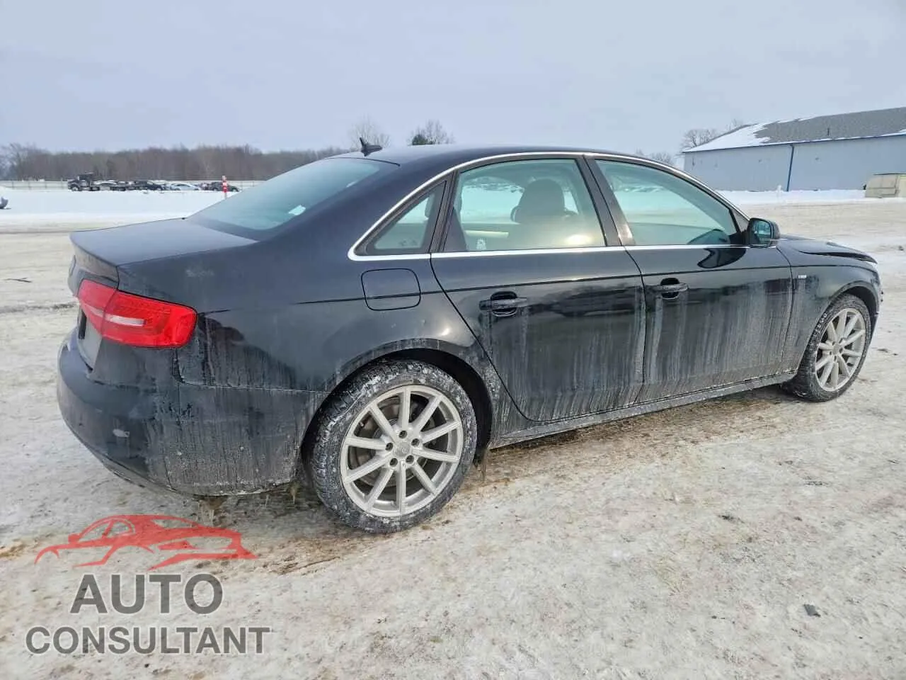 2015 AUDI A4 Damaged VIN WAUAFAFL8FN016899 – side profile