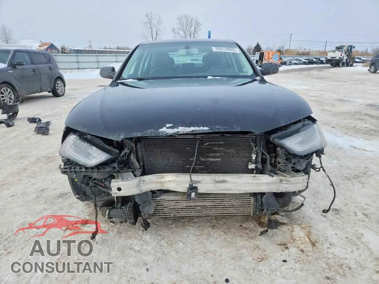 2015 AUDI A4 Damaged VIN WAUAFAFL8FN016899 – interior seats