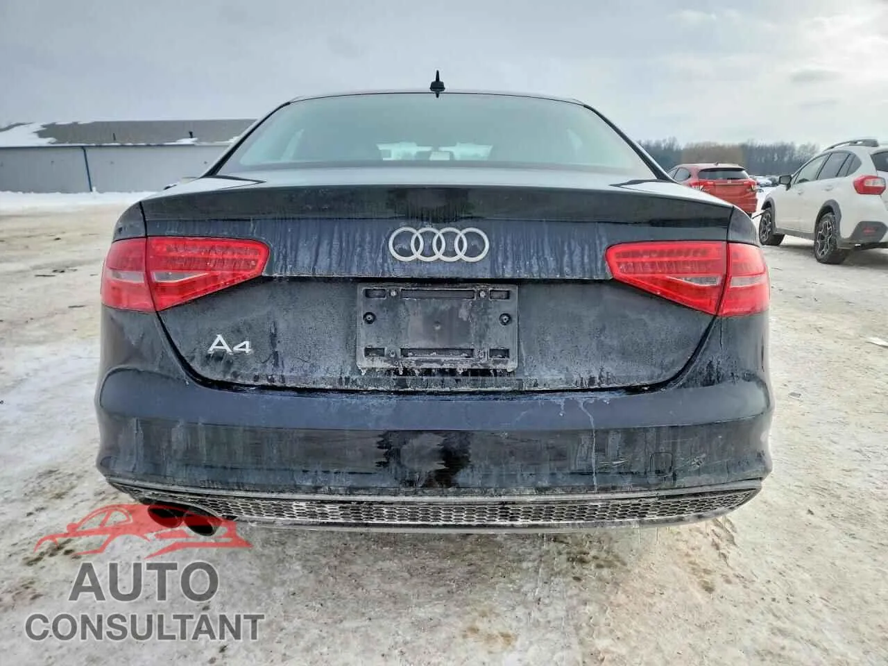2015 AUDI A4 Damaged VIN WAUAFAFL8FN016899 – engine bay