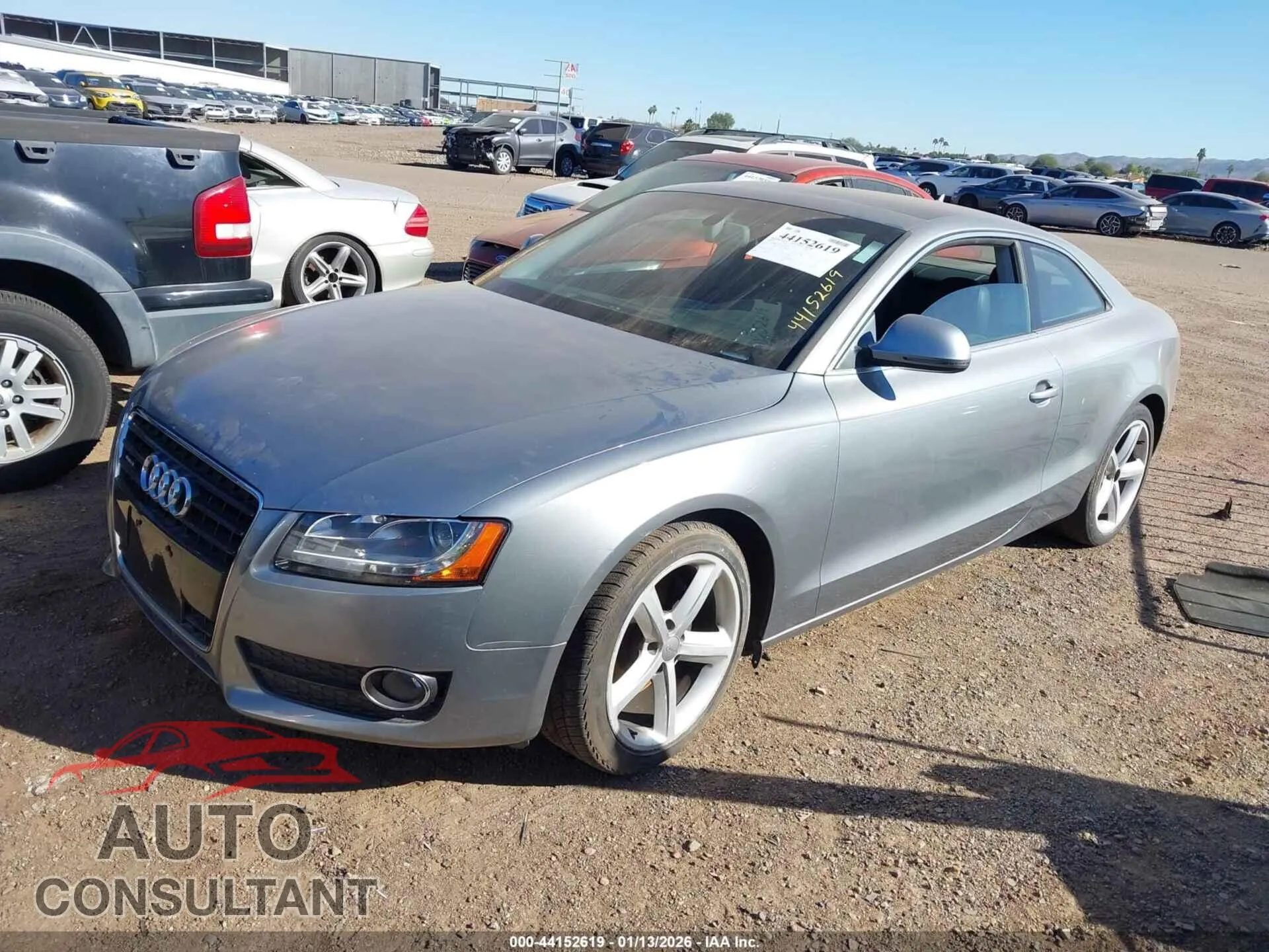 2009 AUDI A5 Damaged VIN WAUDK78T59A032336 – rear exterior