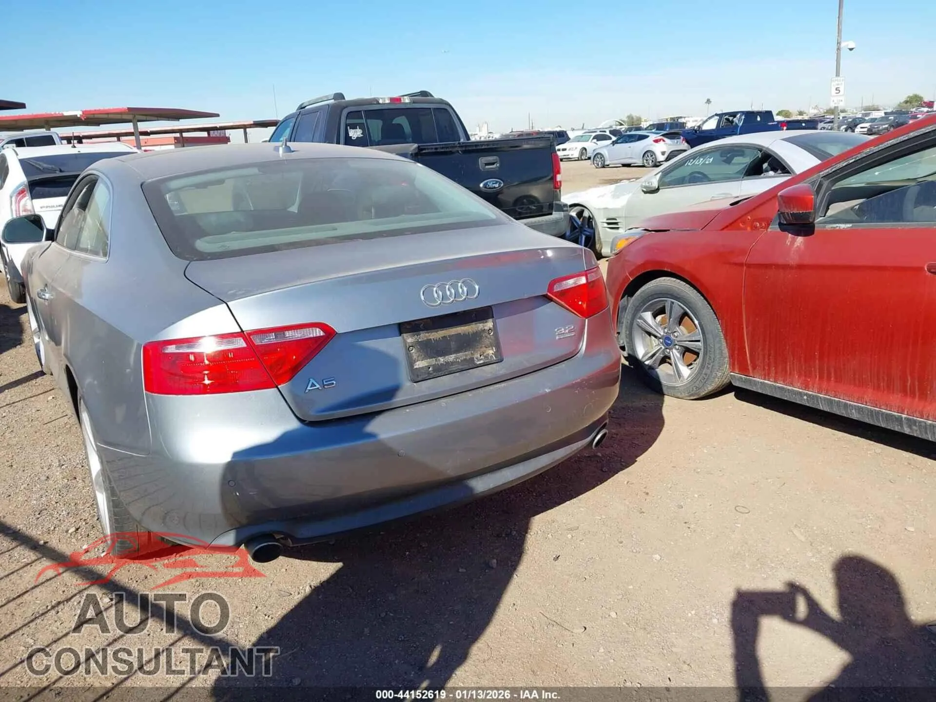 2009 AUDI A5 Damaged VIN WAUDK78T59A032336 – side profile