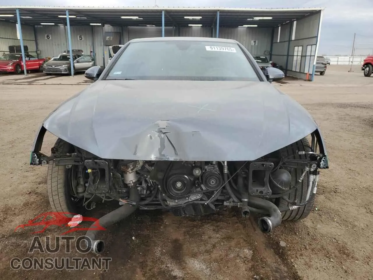 2020 AUDI A4 Damaged VIN WAUDNAF43LN006348 – interior seats