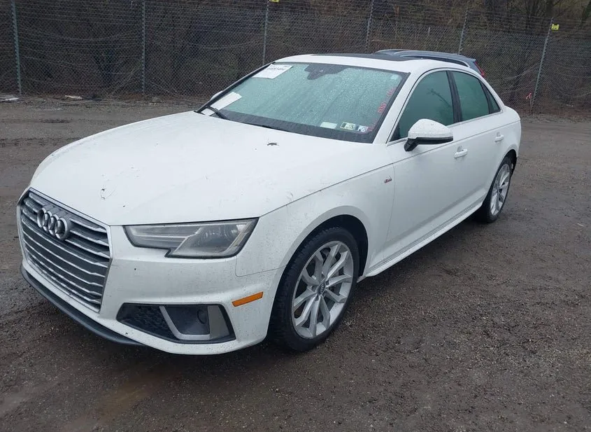 2019 AUDI A4 Used VIN WAUDNAF4XKA066164 – trunk area