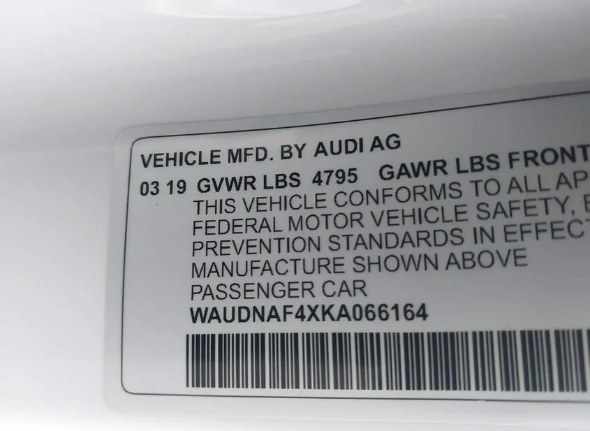 2019 AUDI A4 Used VIN WAUDNAF4XKA066164 – photo 14