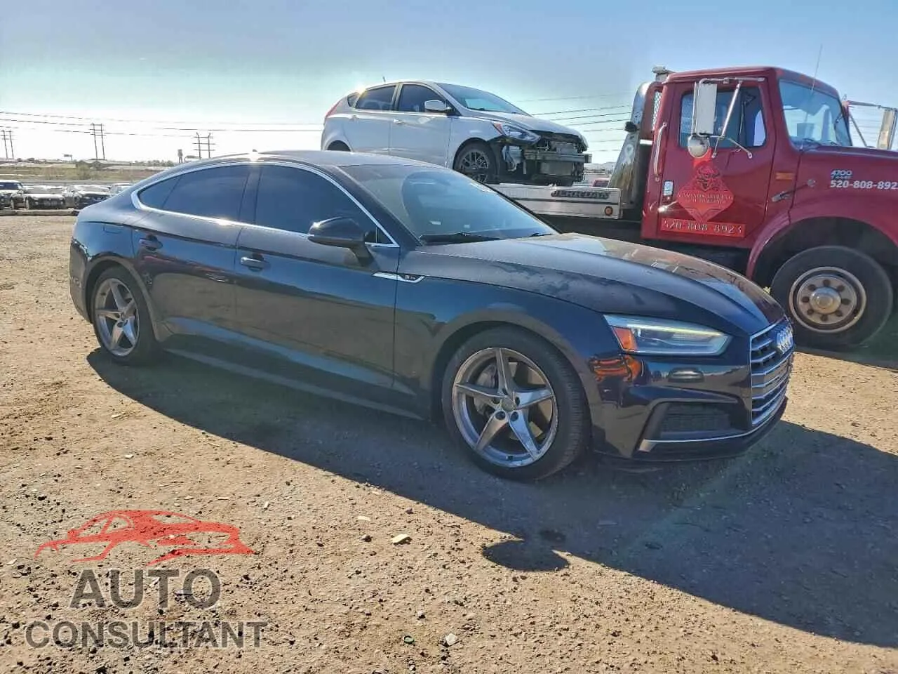 2018 AUDI A5 Damaged VIN WAUDNCF58JA006936 – dashboard