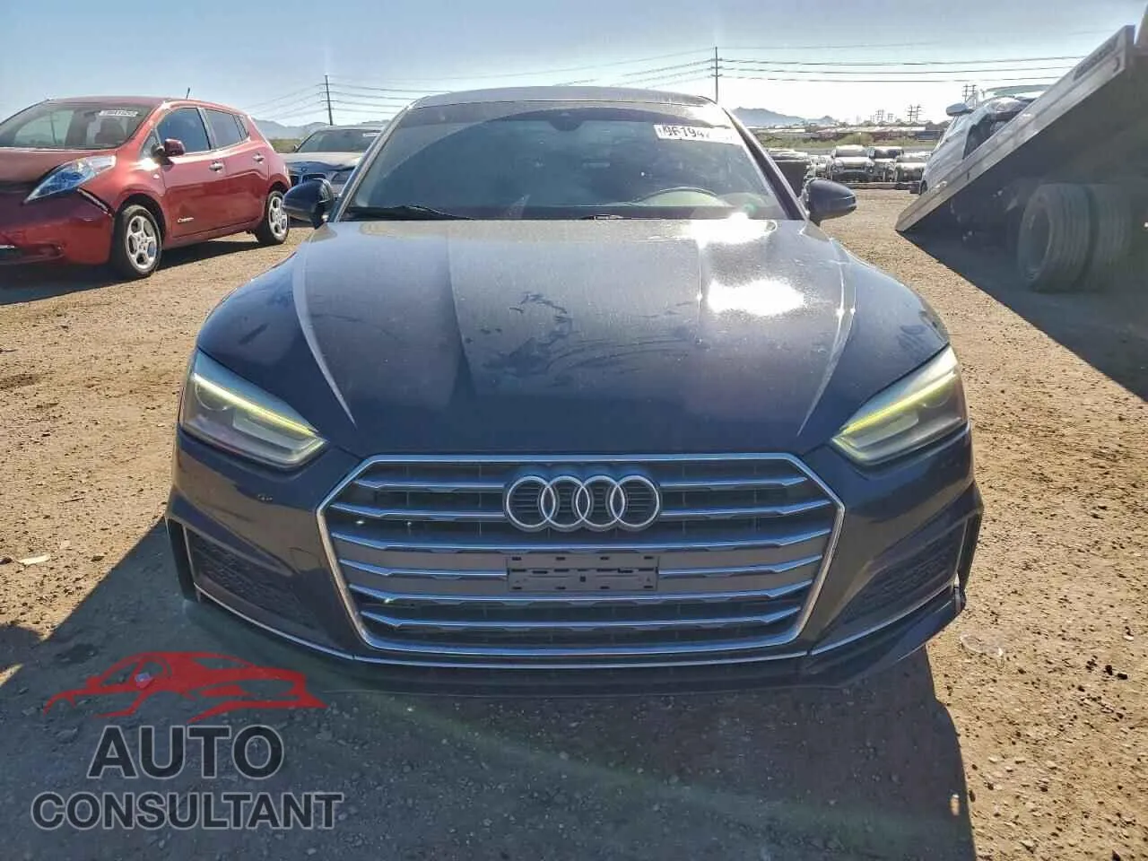 2018 AUDI A5 Damaged VIN WAUDNCF58JA006936 – interior seats