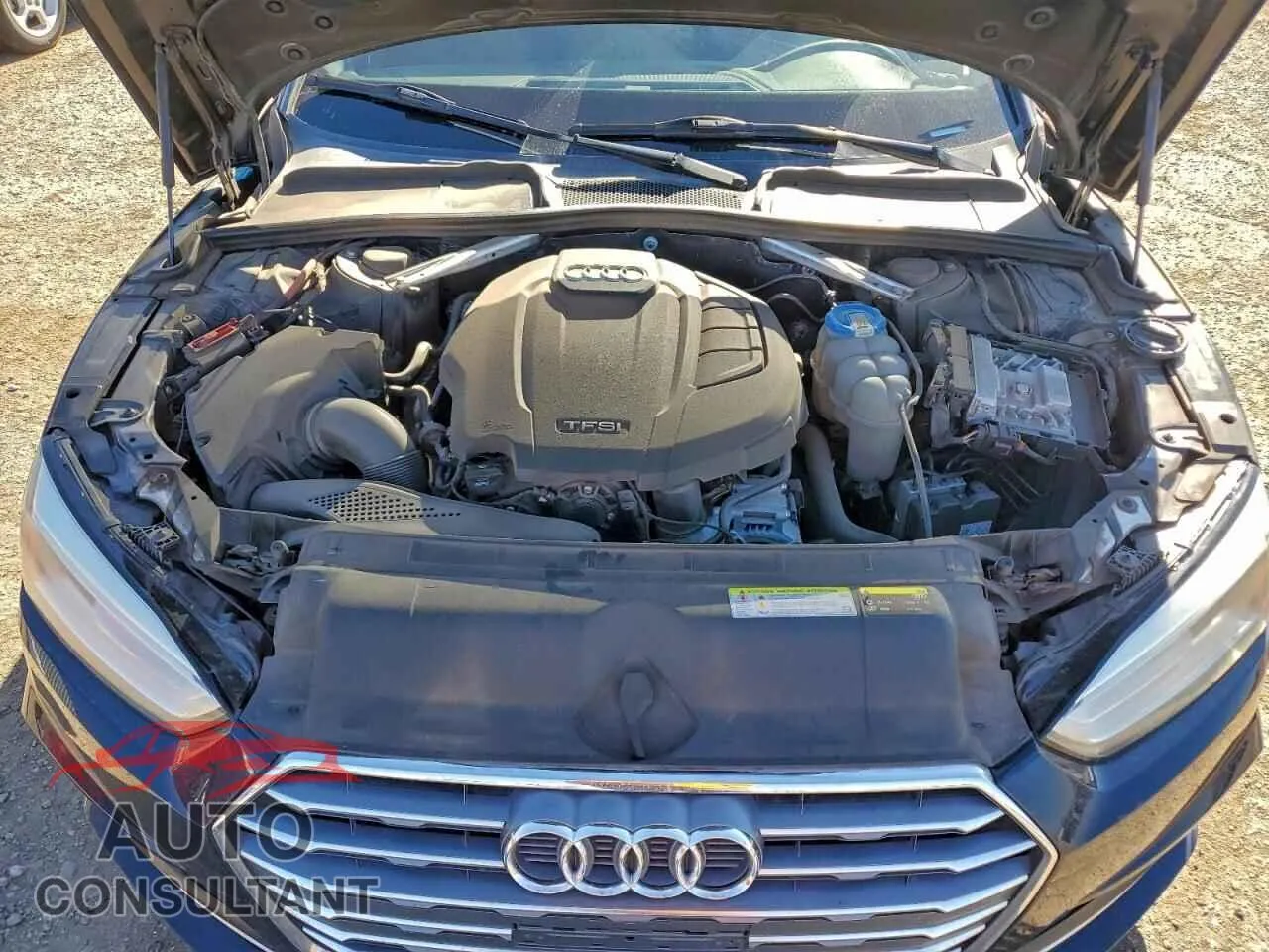 2018 AUDI A5 Damaged VIN WAUDNCF58JA006936 – photo 11