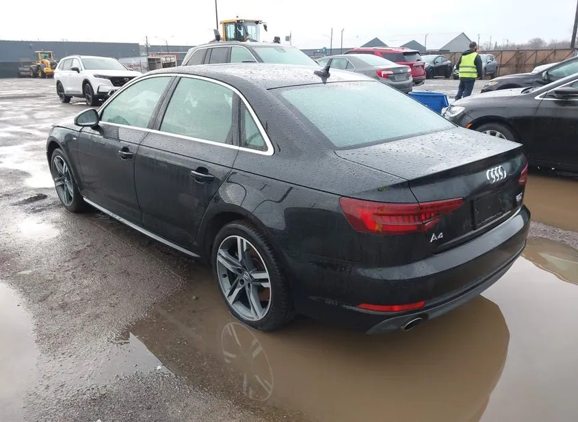 2018 AUDI A4 VIN WAUENAF4XJN020412