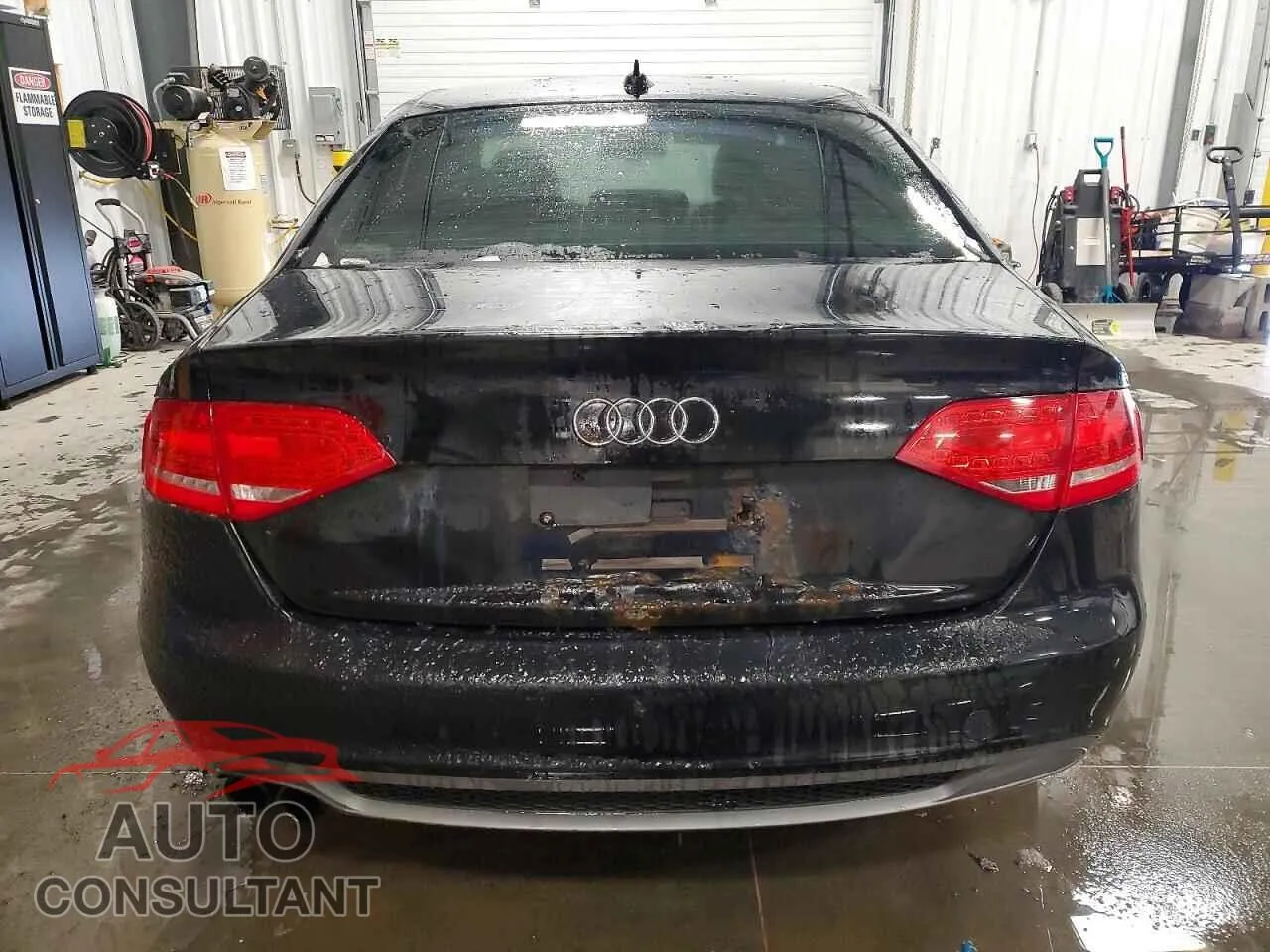2011 AUDI A4 Damaged VIN WAUFFCFL7BN003394 – engine bay