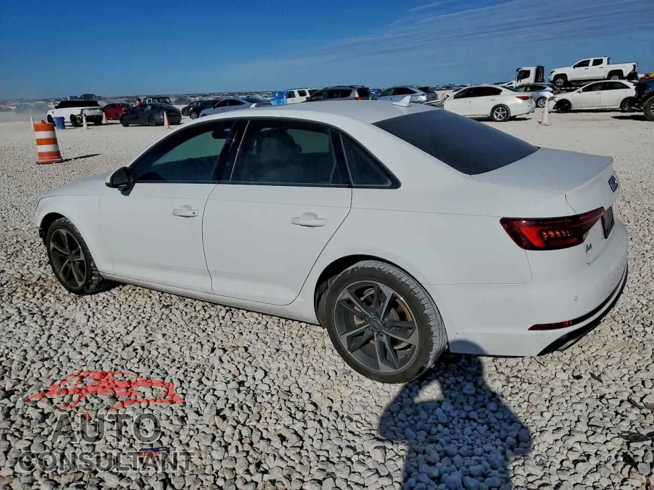 2019 AUDI A4 Damaged VIN WAUGMAF41KN021686 – rear exterior
