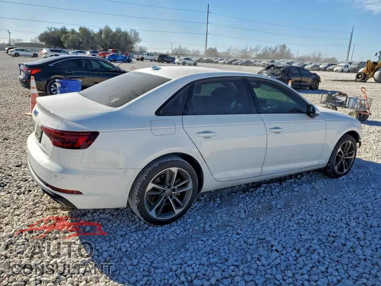 2019 AUDI A4 Damaged VIN WAUGMAF41KN021686 – side profile