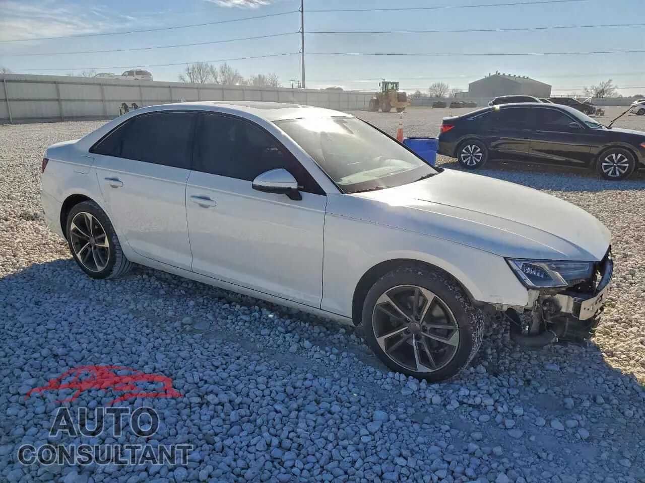 2019 AUDI A4 Damaged VIN WAUGMAF41KN021686 – dashboard