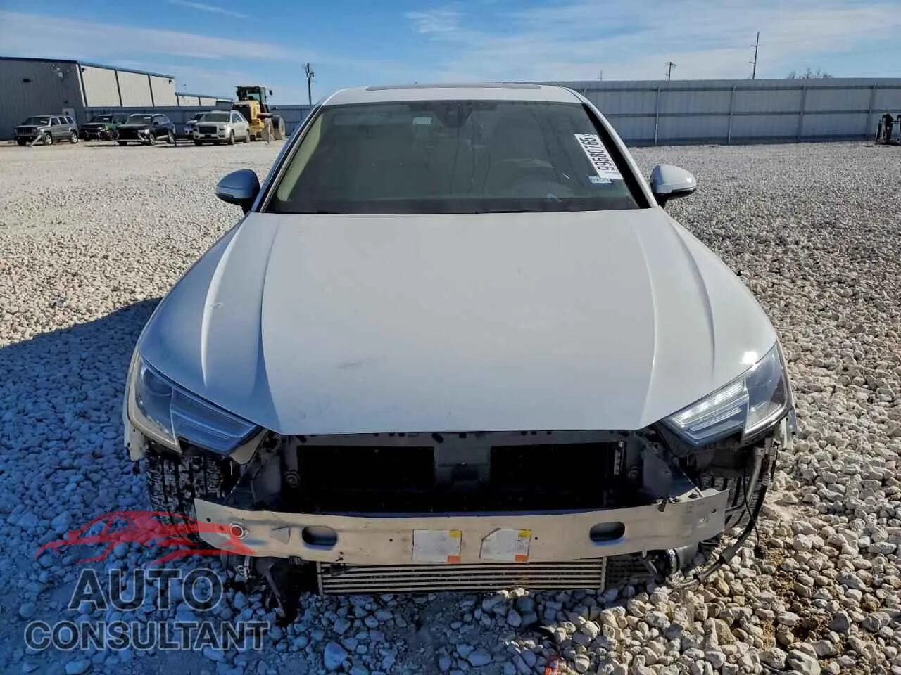 2019 AUDI A4 Damaged VIN WAUGMAF41KN021686 – interior seats