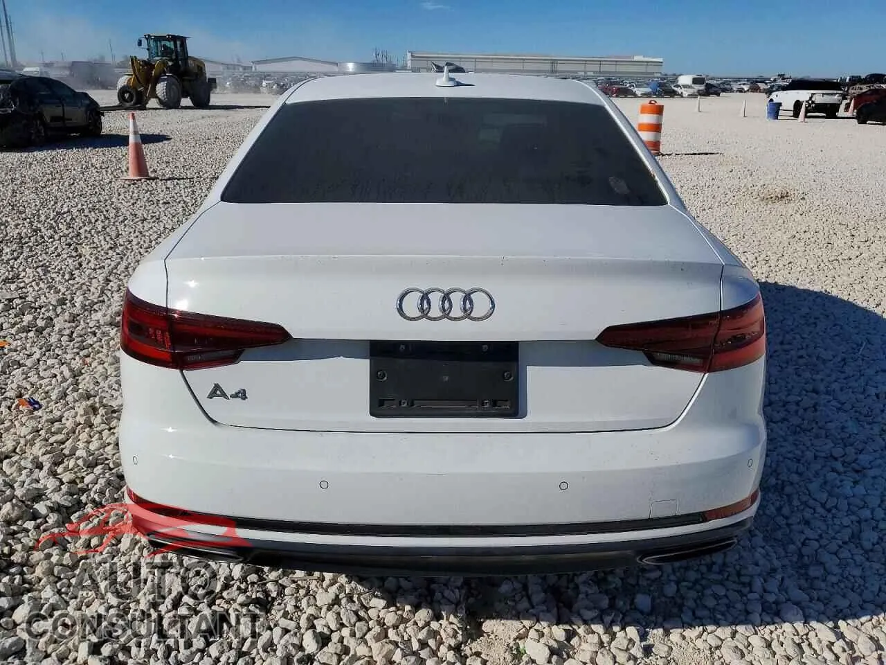 2019 AUDI A4 Damaged VIN WAUGMAF41KN021686 – engine bay