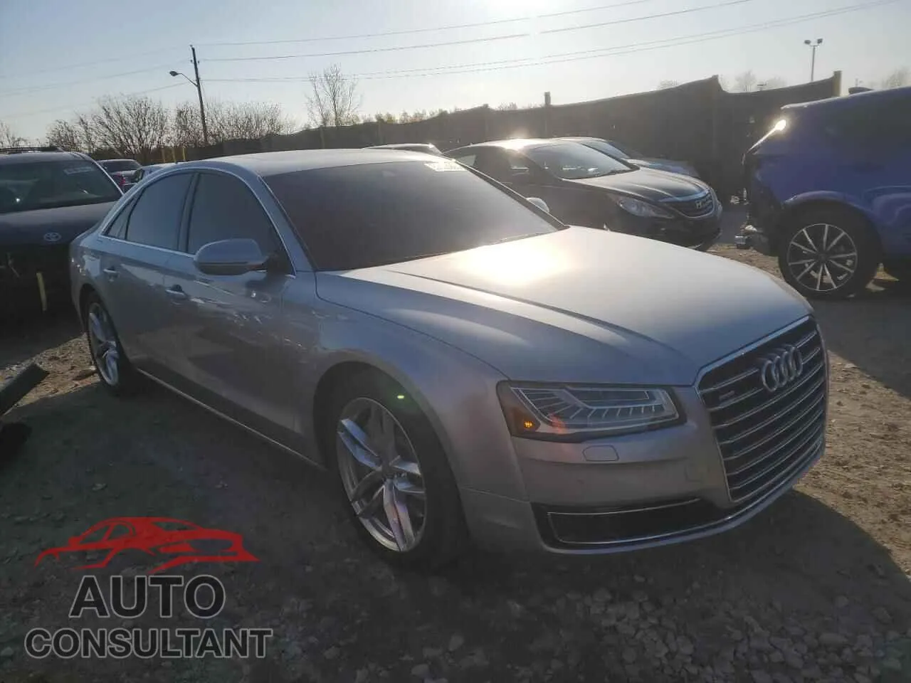 2015 AUDI A8 Damaged VIN WAUJ2AFD1FN024525 – dashboard