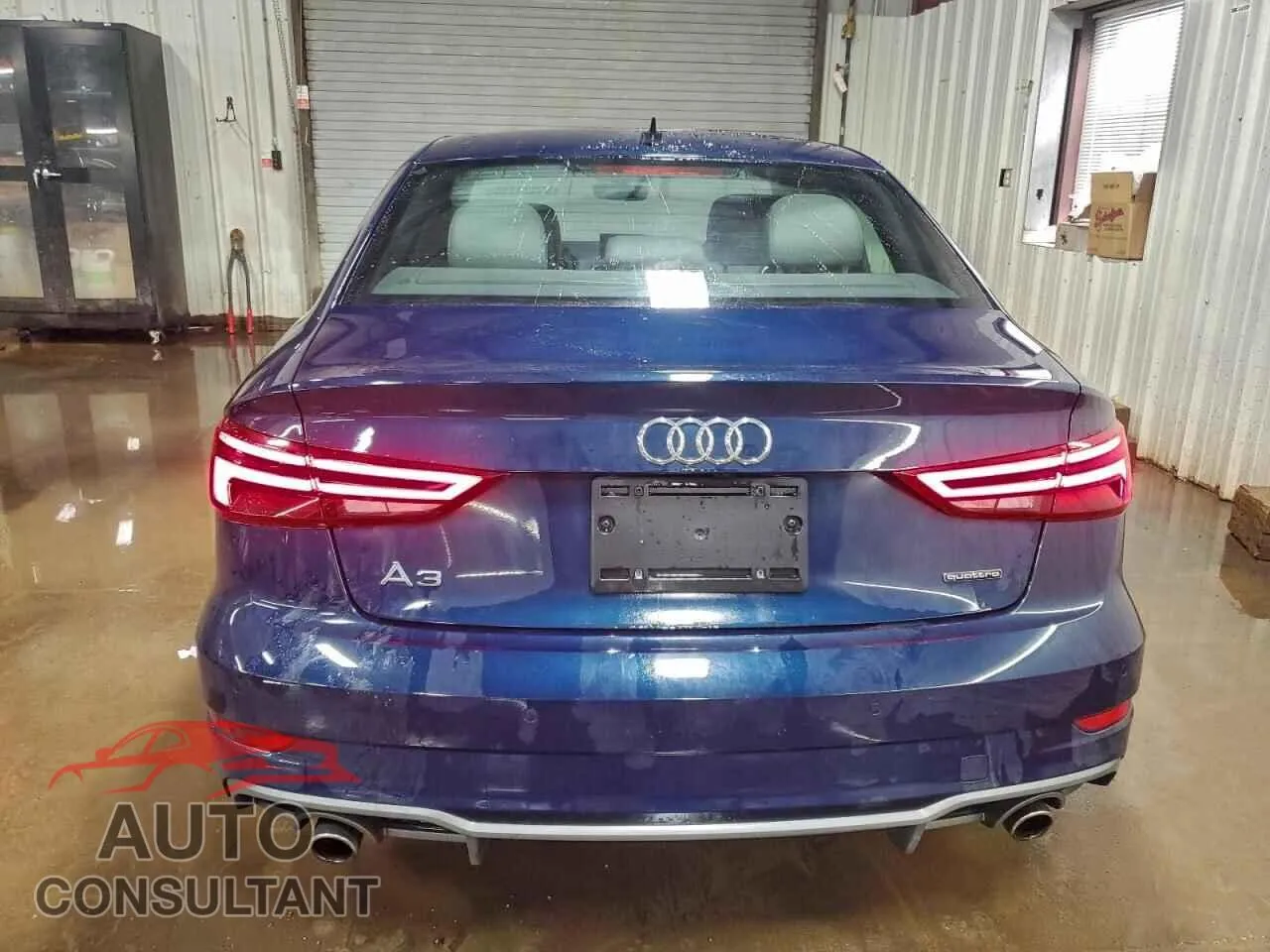 2019 AUDI A3 Damaged VIN WAUJEGFF0KA104511 – engine bay