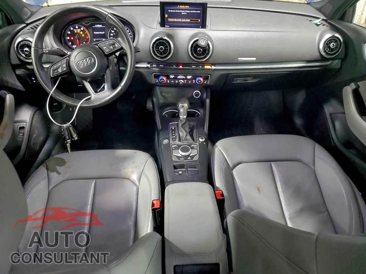 2019 AUDI A3 Damaged VIN WAUJEGFF0KA104511 – undercarriage