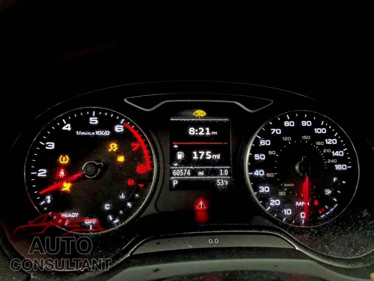 2019 AUDI A3 Damaged VIN WAUJEGFF0KA104511 – trunk area
