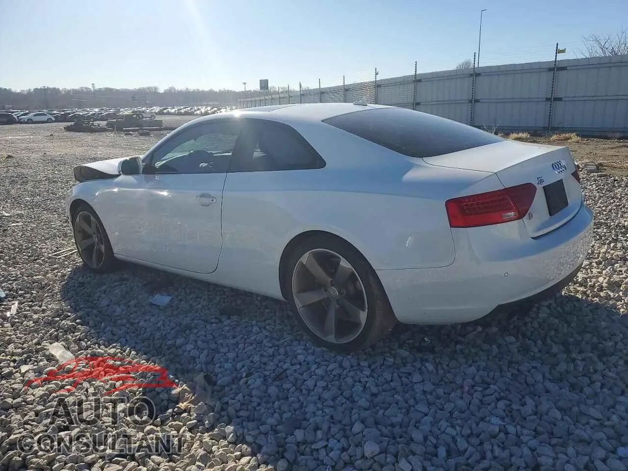 2014 AUDI A5 Damaged VIN WAULFAFR7EA044874 – rear exterior