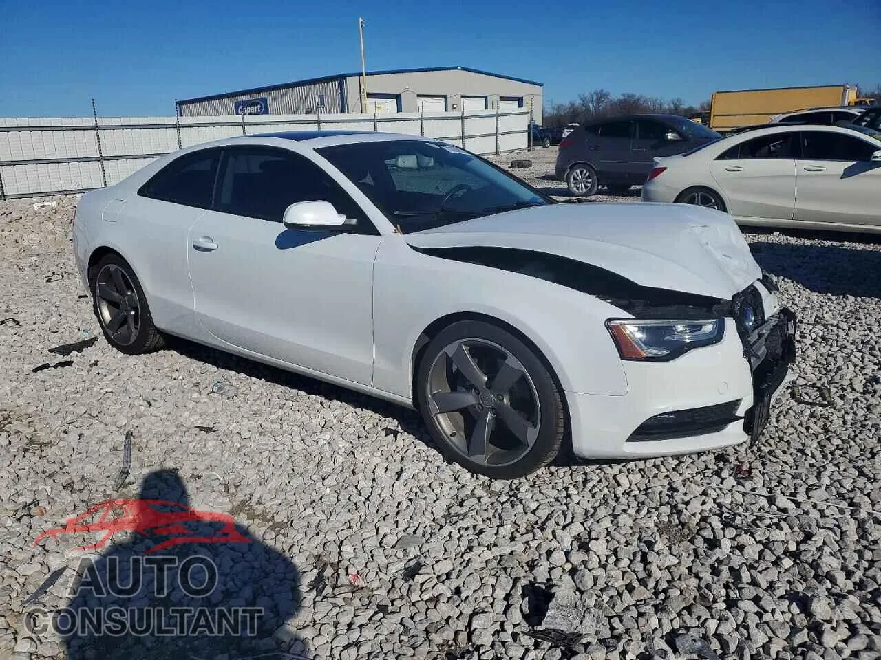 2014 AUDI A5 Damaged VIN WAULFAFR7EA044874 – dashboard
