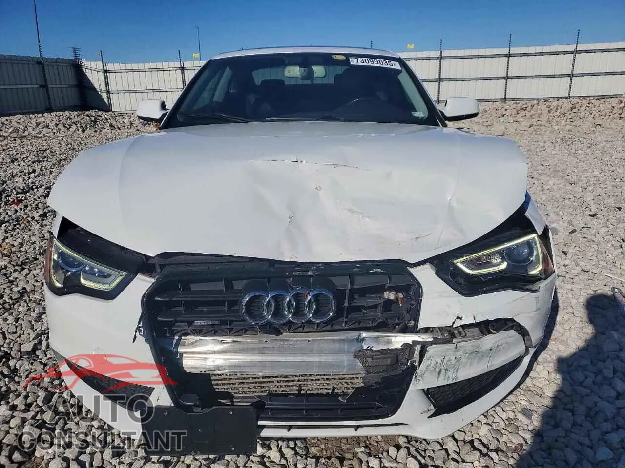 2014 AUDI A5 Damaged VIN WAULFAFR7EA044874 – interior seats