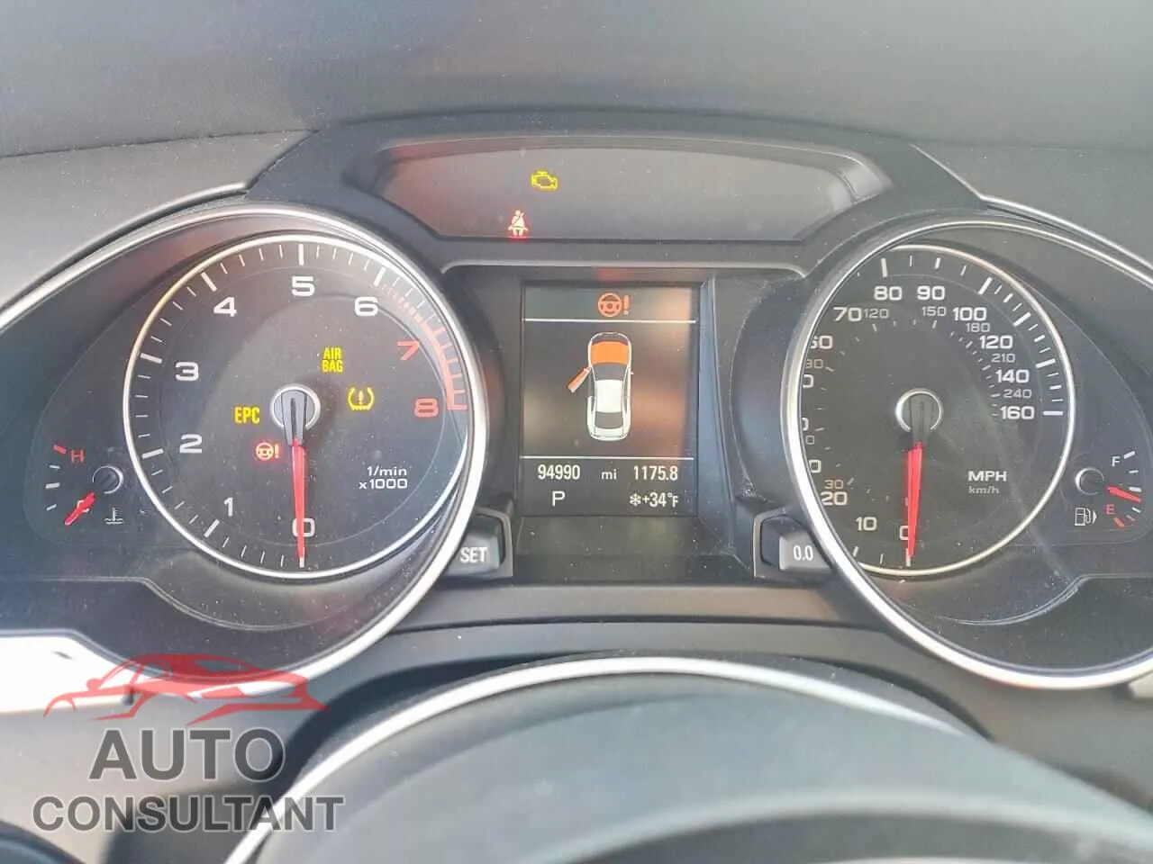 2014 AUDI A5 Damaged VIN WAULFAFR7EA044874 – trunk area