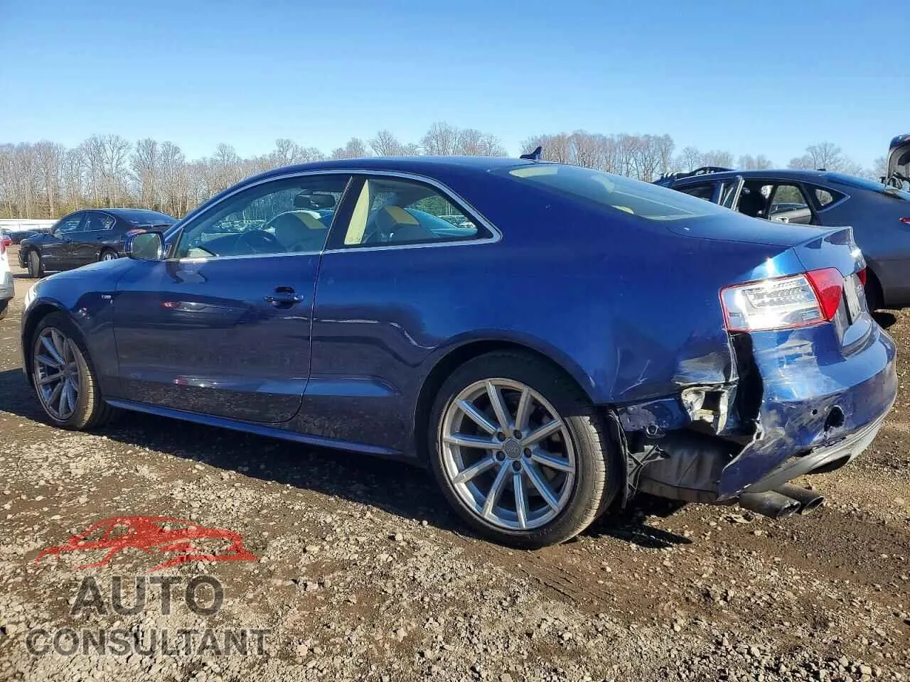 2016 AUDI A5 Damaged VIN WAUM2AFR9GA011832 – rear exterior