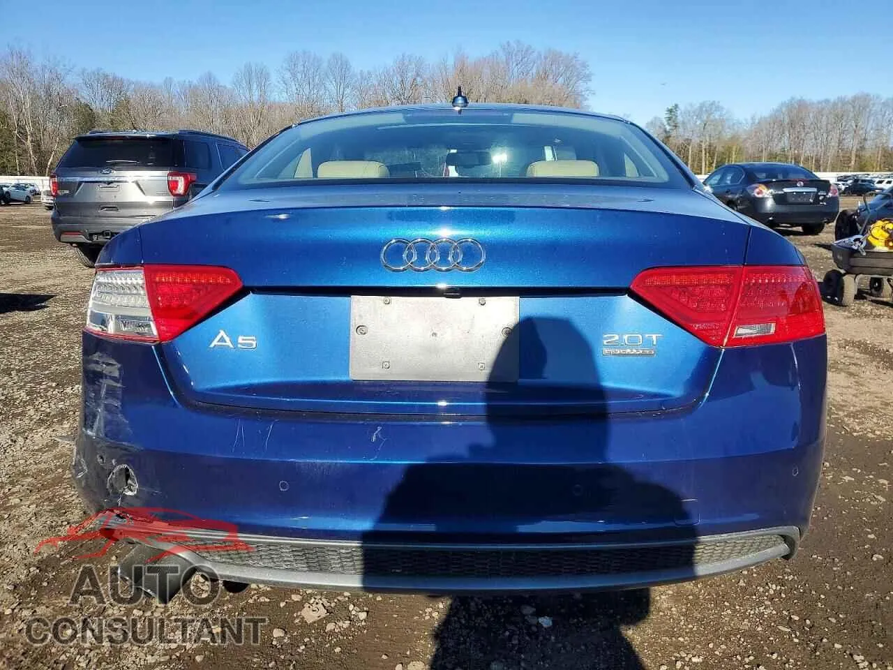 2016 AUDI A5 Damaged VIN WAUM2AFR9GA011832 – engine bay