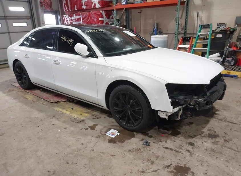 2012 AUDI A8 Used VIN WAURVAFD8CN015472 – trunk area