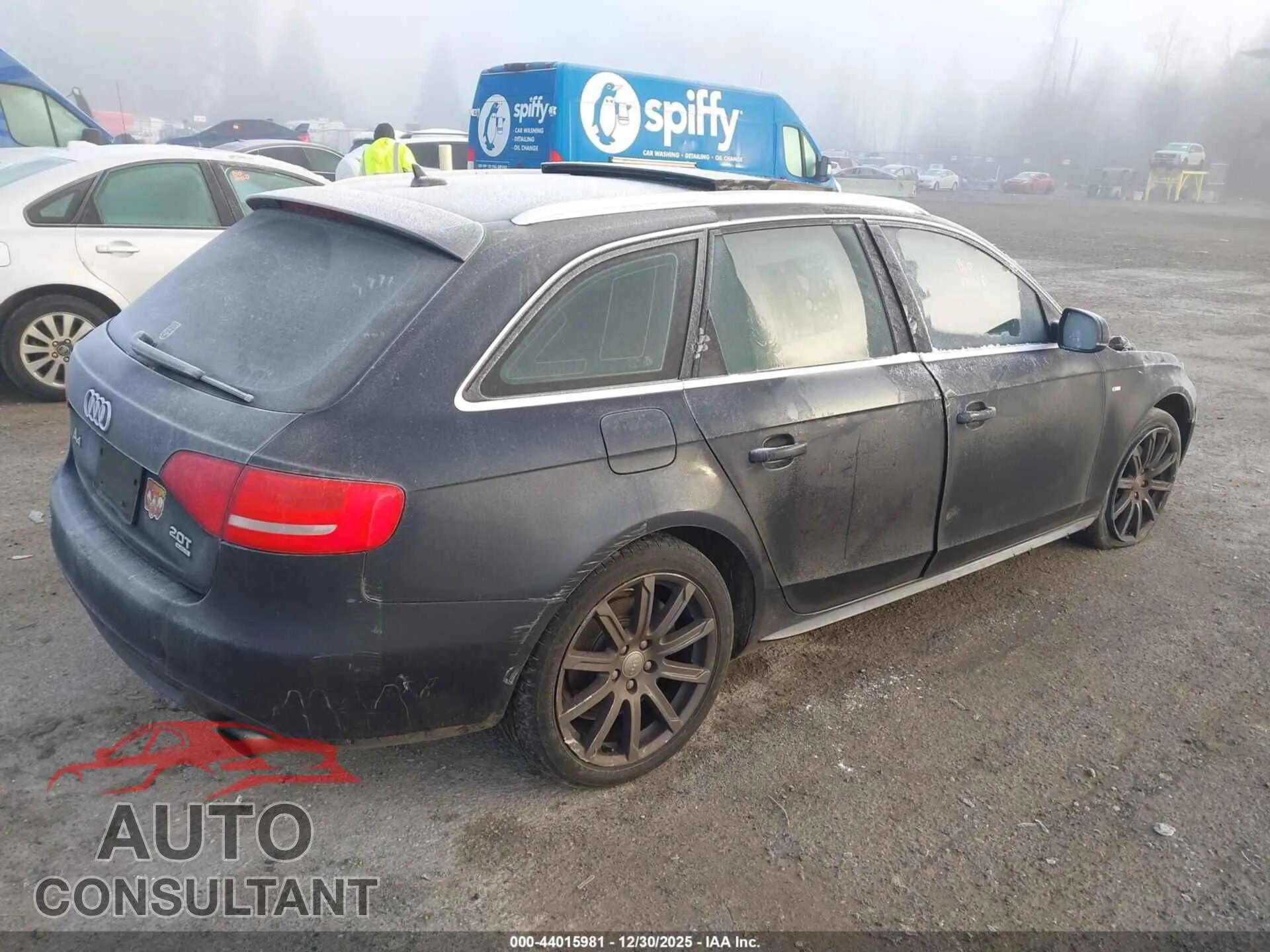 2012 AUDI A4 Damaged VIN WAUWFAFLXCA112896 – dashboard