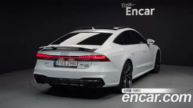 2020 Audi A7 (4K) 55 TFSI Quattro Premium Sold VIN WAUZZZF21LN084084 – trunk area
