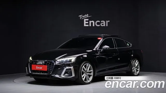 2021 Audi A5 (F5) 40 Tdi Quattro Premium Sportback Sold VIN WAUZZZF53MA001709 – front exterior
