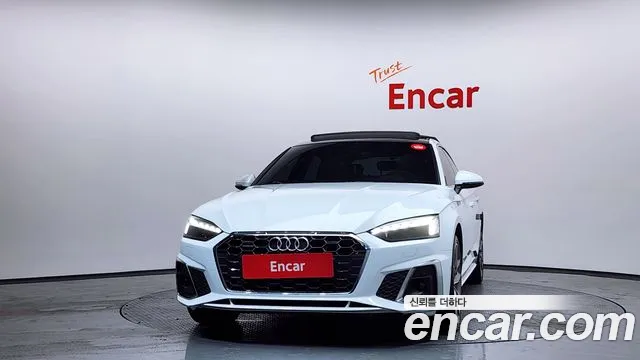 2021 Audi A5 (F5) 40 Tdi Quattro Premium Sportback Sold VIN WAUZZZF55MA001954 – front exterior
