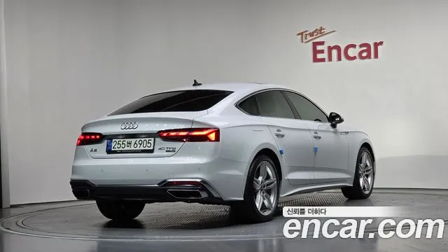 2021 Audi A5 (F5) 40 TFSI Quattro Premium Sportback Sold VIN WAUZZZF56MA041038 – engine bay