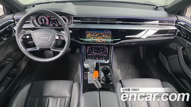 2021 Audi A8 (D5) 55 TFSI Quattro LWB Sold VIN WAUZZZF87MN033520 – engine bay