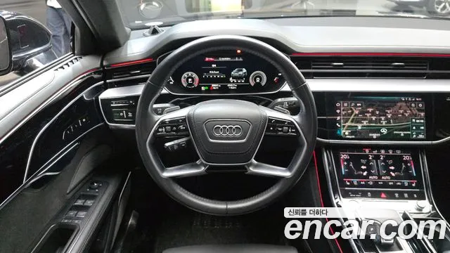 2020 Audi A8 (D5) 50 TDI Quattro LWB Sold VIN WAUZZZF88LN013422 – engine bay