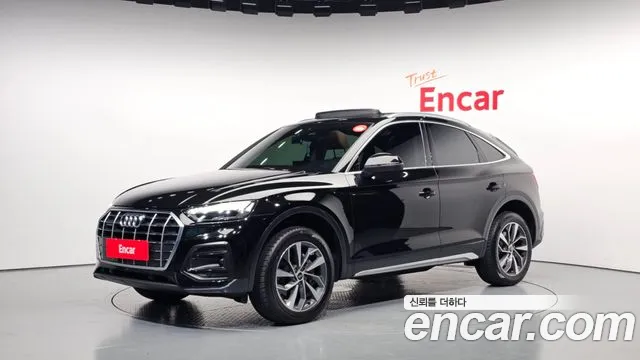 2022 Audi Q5 (Fy) 40 Tdi Quattro Sportback Sold VIN WAUZZZFY0N2080763 – front exterior