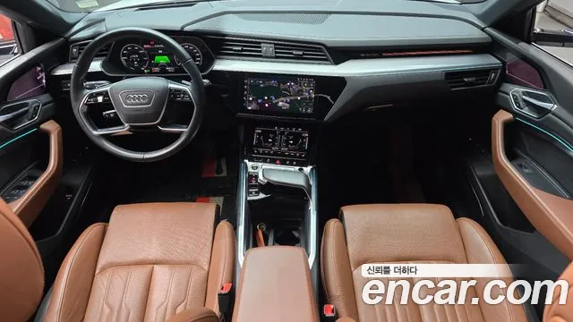 2022 Audi e-tron 55 Quattro Sold VIN WAUZZZGE3NB027348 – interior seats