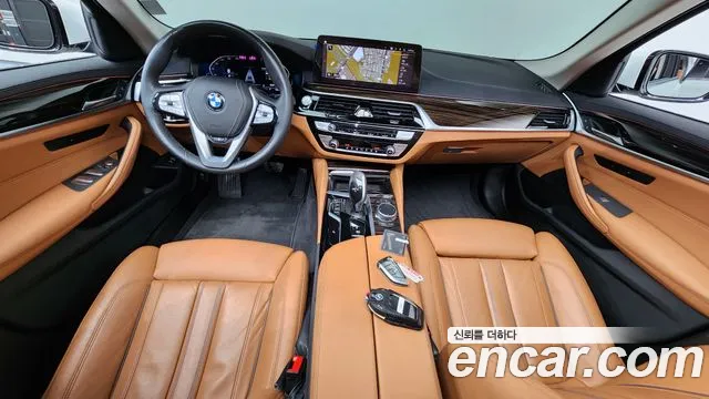 2022 BMW 5 Series (G30) 520i Luxury Sold VIN WBA11BH01NCK96344 – side profile