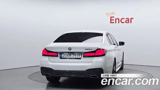 2023 BMW 5 Series (G30) 523d M Sport Sold VIN WBA11ES07PWY04909 – engine bay