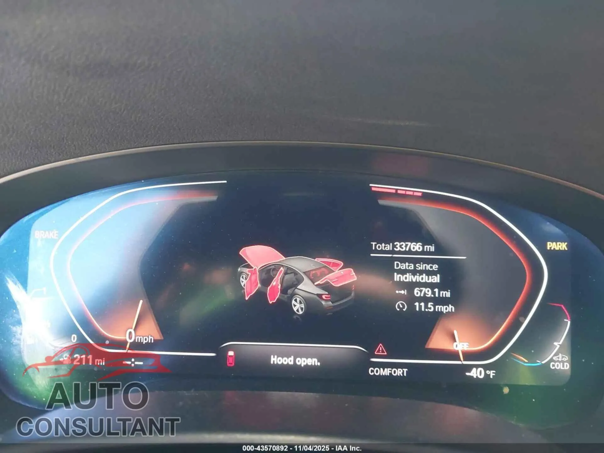 2021 BMW 530I Damaged VIN WBA13BJ00MWX15818 – exterior detail
