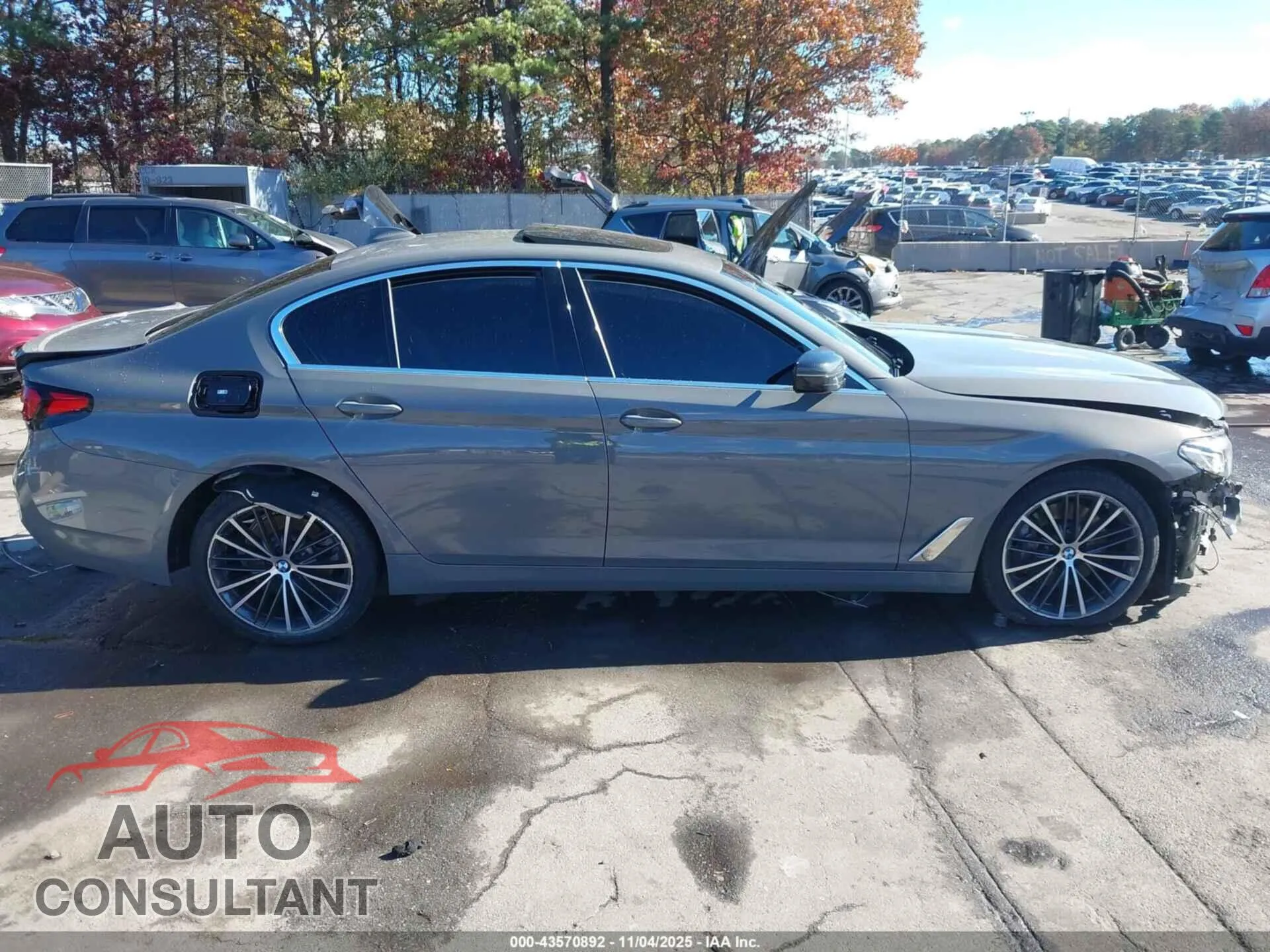 2021 BMW 530I Damaged VIN WBA13BJ00MWX15818 – photo 13