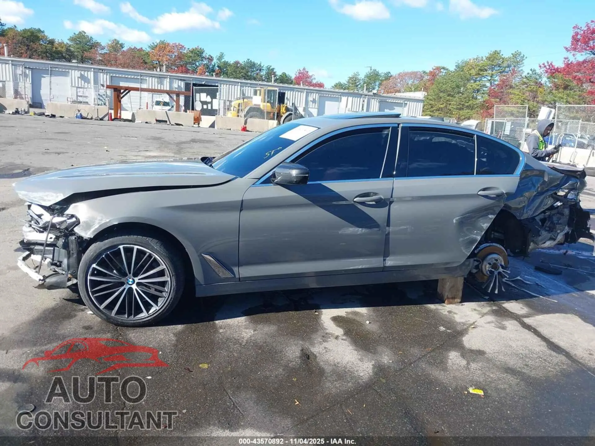 2021 BMW 530I Damaged VIN WBA13BJ00MWX15818 – photo 14