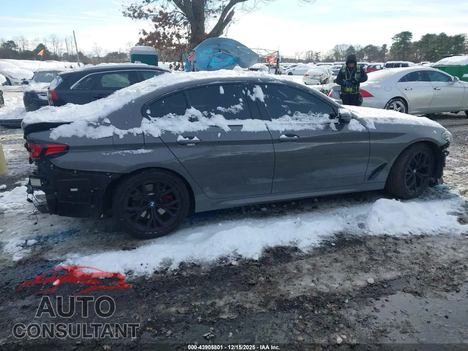 2022 BMW 530 Damaged VIN WBA13BJ07NCJ40720 – photo 13