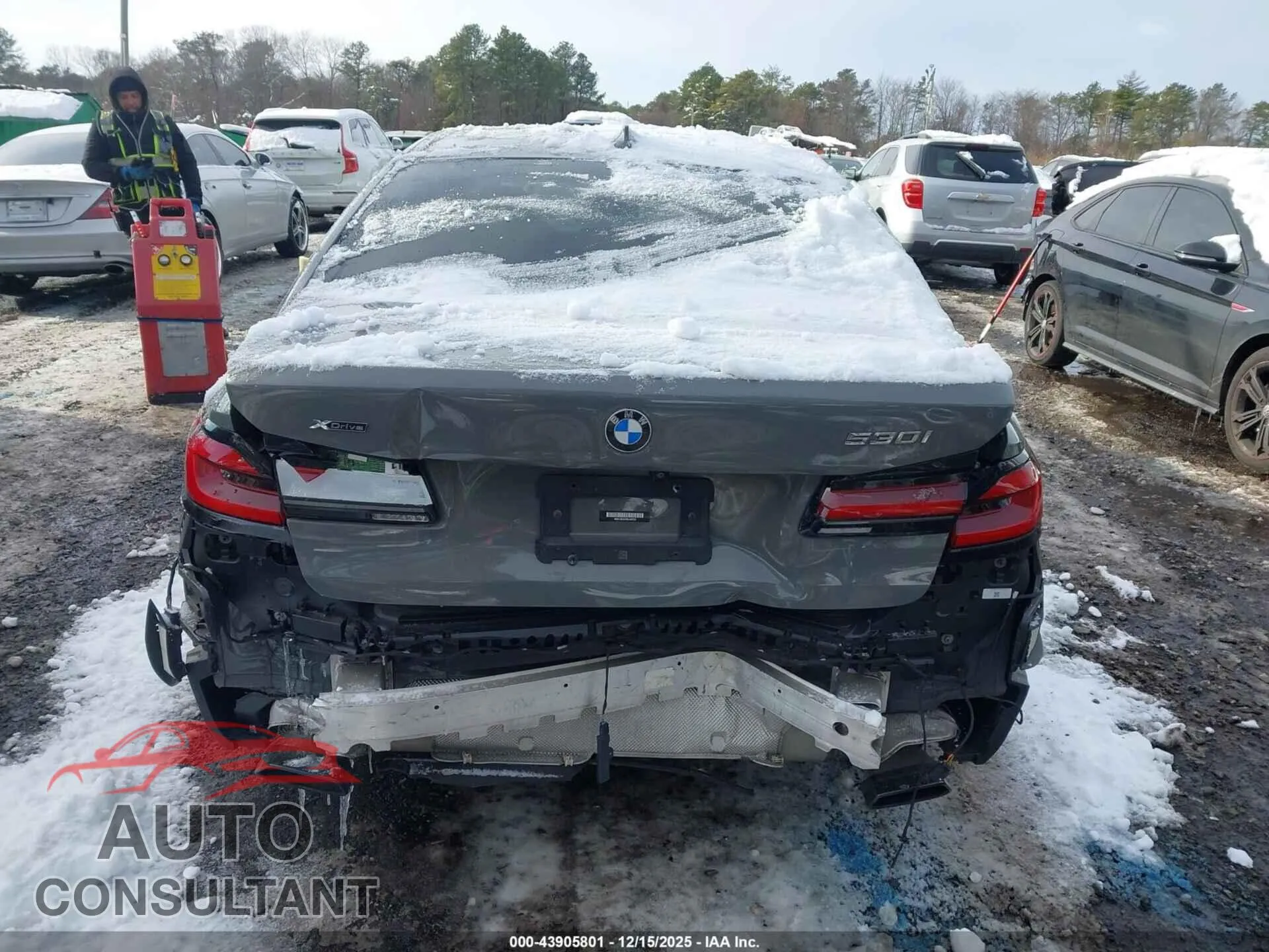 2022 BMW 530 Damaged VIN WBA13BJ07NCJ40720 – photo 16