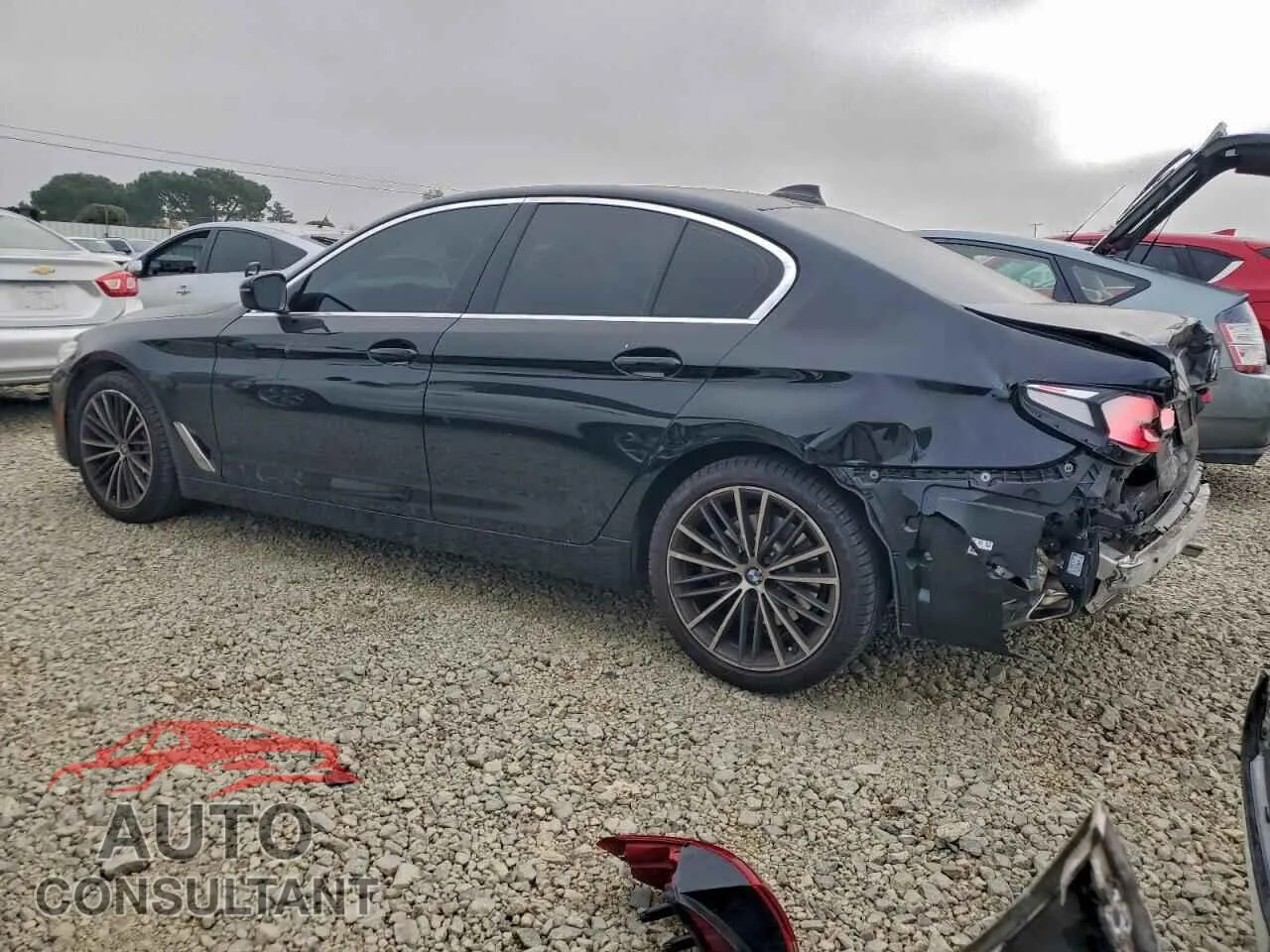 2023 BMW 5 SERIES Damaged VIN WBA13BJ08PCL27399 – rear exterior