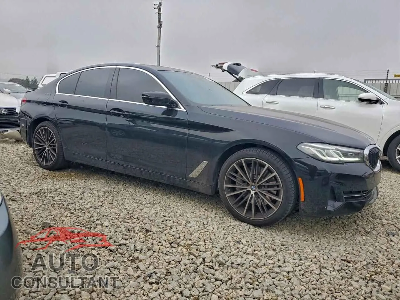 2023 BMW 5 SERIES Damaged VIN WBA13BJ08PCL27399 – dashboard