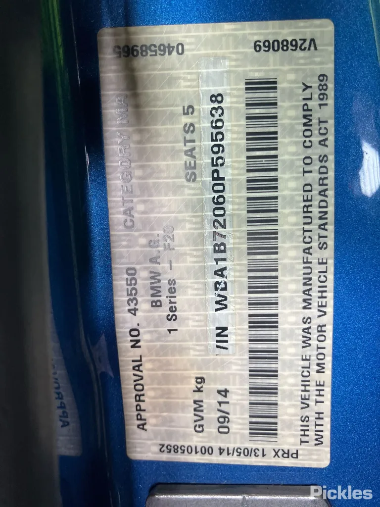 2014 BMW 1 Series Used VIN WBA1B72060P595638 – photo 19