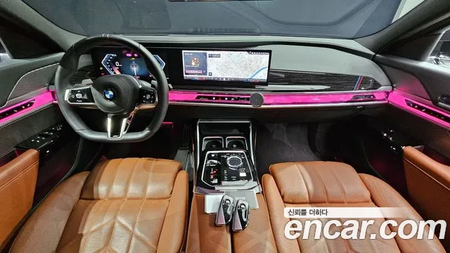 2025 BMW 7Series (G70) 740d xDrive M Sport Sold VIN WBA21EJ09SCU31341 – dashboard