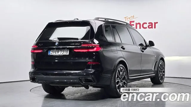 2025 BMW X7 (G07) xDrive 40d M Sport 7 STR VIN WBA21EN06S9008823